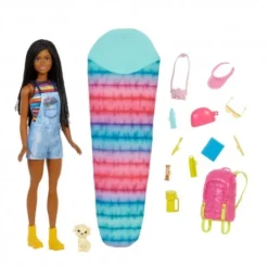 MATTEL Barbie It Takes Two! Camping Spielset Mit Brooklyn Puppe, Hündchen Und Accessoires -Spielzeug Geschäft barbie it takes two camping spielset mit brooklyn puppe huendchen und accessoires 5