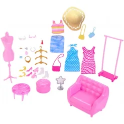 MATTEL Barbie Stylistin Und Kleiderschrank (Puppe & Accy) -Spielzeug Geschäft barbie stylistin und kleiderschrank puppe accy 2