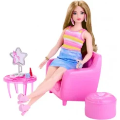 MATTEL Barbie Stylistin Und Kleiderschrank (Puppe & Accy) -Spielzeug Geschäft barbie stylistin und kleiderschrank puppe accy 4