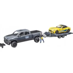 Bruder 02504 RAM 2500 Power Wagon Und BRUDER Roadster Racing Team