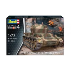 Revell Flakpanzer IV Wirbelwind (2 Cm -Spielzeug Geschäft flakpanzer iv wirbelwind 2 cm 2