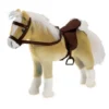 Götz 3401926 Pferd Haflinger Mit Sattel, 42-50cm