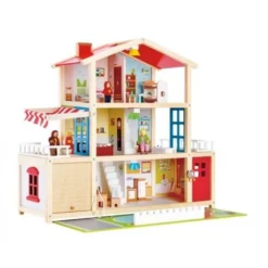 Hape Puppen-Villa -Spielzeug Geschäft hape puppen villa hape 6943478018402 6