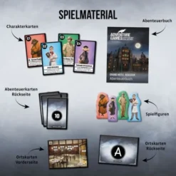 Kosmos Adventure Games - Grand Hotel Abaddon -Spielzeug Geschäft kosmos adventure games grand hotel abaddon 3