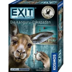Kosmos EXIT - Die Känguru-Eskapaden (Fortgeschrittene) -Spielzeug Geschäft kosmos exit das spiel die kanguru eskapaden level fortgeschrittene 4002051695071 5