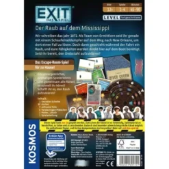 Kosmos EXIT - Der Raub Auf Dem Mississippi (Fortgeschrittene) -Spielzeug Geschäft kosmos exit der raub auf dem mississippi 4002051691721 3