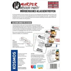 Kosmos Murder Mystery Party - Mörderisches Klassentreffen -Spielzeug Geschäft kosmos murder mystery party morderisches klassentreffen 4002051695170 2