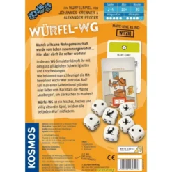 Kosmos Würfel-WG (Marc-Uwe Kling) -Spielzeug Geschäft kosmos wurfel wg marc uwe kling 4002051693176 3