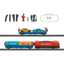 Märklin 29342 H0 Märklin My World - Startpackung Hafenlogistik -Spielzeug Geschäft marklin 29342 h0 marklin my world startpackung hafenlogistik 3