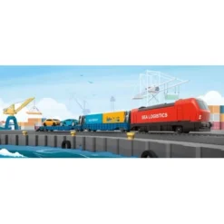 Märklin 29342 H0 Märklin My World - Startpackung Hafenlogistik -Spielzeug Geschäft marklin 29342 h0 marklin my world startpackung hafenlogistik 4