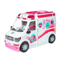Mattel FRM19 Barbie 2-in-1 Krankenwagen Spielset