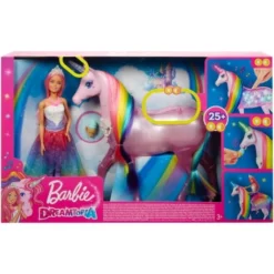Mattel FXT26 Barbie Dreamtopia Magisches Zauberlicht Einhorn -Spielzeug Geschäft mattel fxt26 barbie dreamtopia magisches zauberlicht einhorn 6