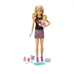 Mattel GRP10 Barbie „Skipper Babysitters Inc. Puppe + Baby/Accy, Sortiert