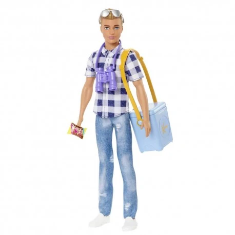 Mattel HHR66 Barbie Abenteuer Zu Zweit Ken Camping-Puppe Und Zubehör. Spielzeug Für Kinder Ab 3 Jahren 2 Mattel HHR66 Barbie Abenteuer Zu Zweit Ken Camping-Puppe Und Zubehör. Spielzeug Für Kinder Ab 3 Jahren – Bild 2