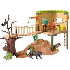 Schleich® 42507 Wild Life Wild Life Abenteuerstation -Spielzeug Geschäft schleich 42507 wild life wild life abenteuerstation 4
