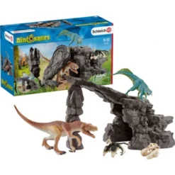 Schleich® Dinosaurs - 41461 Dinoset Mit Höhle, Ab 5 Jahre -Spielzeug Geschäft schleich dinosaurs 41461 dinoset mit hoehle ab 5 jahre 2