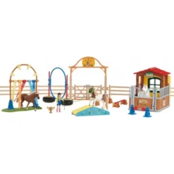 Schleich® Farm World 72149 Agility Bei Der Pferdebox Sonderedition
