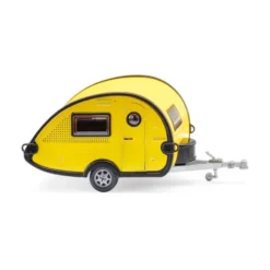 WIKING Wohnwagen (T@B) - Gelb/schwarz