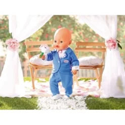 Zapf 826874 BABY Born Boutique Deluxe Bräutigam 43 Cm -Spielzeug Geschäft zapf 826874 baby born boutique deluxe brautigam 43 cm zapf creation 4001167826874 2