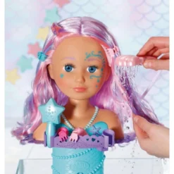 Zapf 830550 BABY Born Sister Styling Head Meerjungfrau -Spielzeug Geschäft zapf 830550 baby born sister styling head meerjungfrau 3