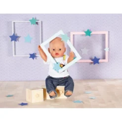 Zapf 870983 Dolly Moda Jeans Hosen Outfit 43cm -Spielzeug Geschäft zapf 870983 dolly moda jeans hosen outfit 43cm zapf creation 4001167870983 2