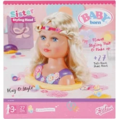 Zapf BABY Born Sister Styling Head -Spielzeug Geschäft zapf baby born sister styling head zapf creation 4001167825990 3